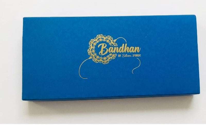 BANDHAN 925 SILVER RAKHI KHUSHBOO JEWELES - Image 2