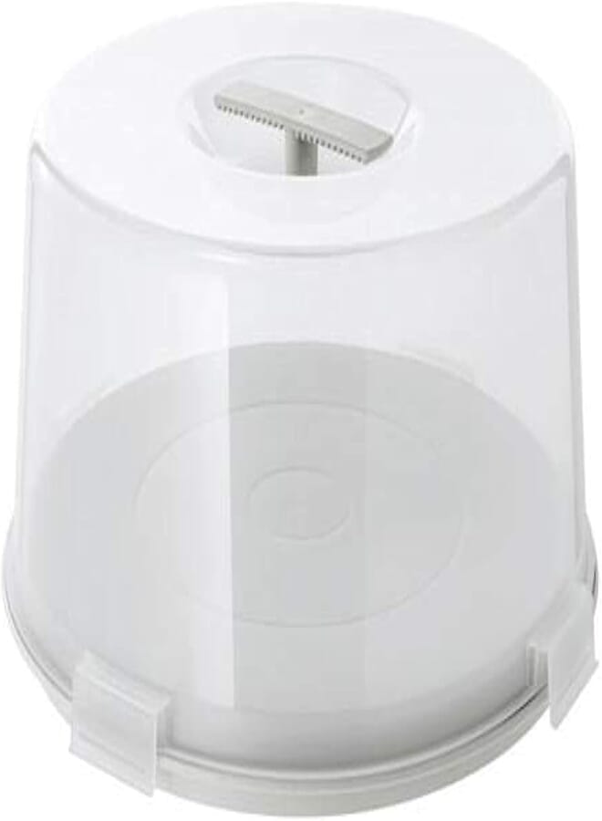 KRISPIG Plastic,White - Cake Carrier 