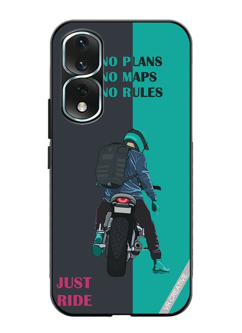 Protective Case Cover For Honor 80 Pro Just Ride Design Multicolour