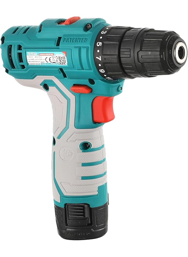 توتال تولز طقم كومبو Tkli1201 ليثيوم أيون لاسلكي مكون من قطعتين مع أداء عالي متعدد الألوان - Image 3