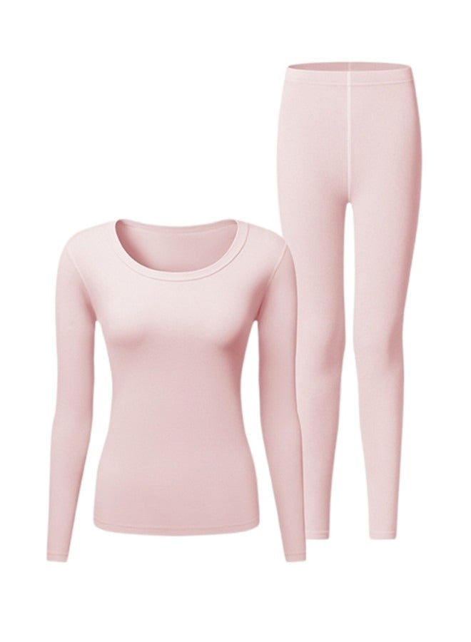 Thermal Underwear Women Ultra-Soft Long Johns Set Base Layer Skiing Winter Warm Top & Bottom - Image 1