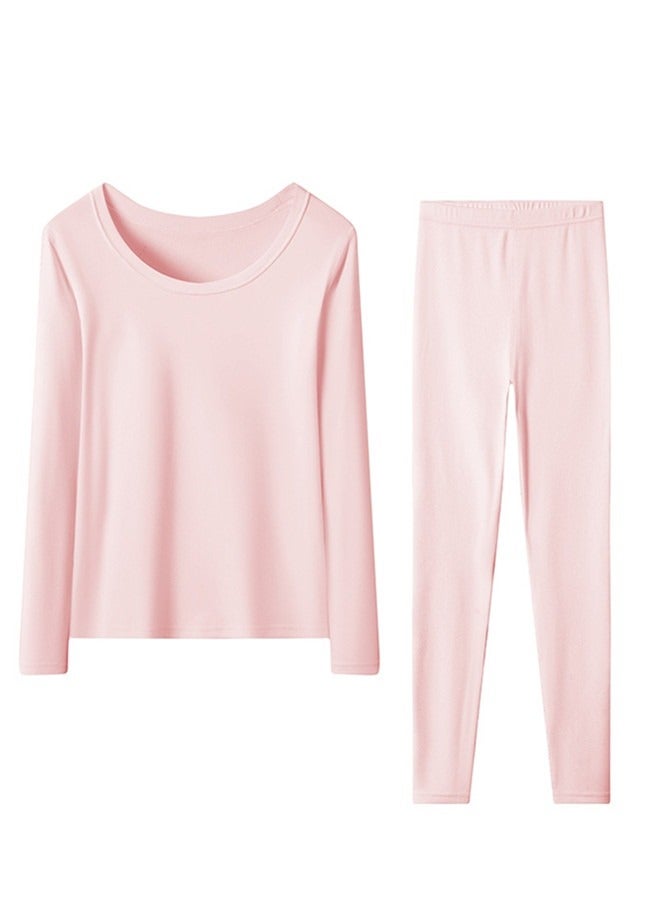 Thermal Underwear Women Ultra-Soft Long Johns Set Base Layer Skiing Winter Warm Top & Bottom - Image 2