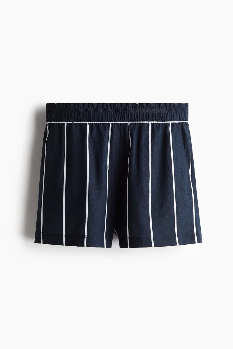 H&M Linen-blend shorts
