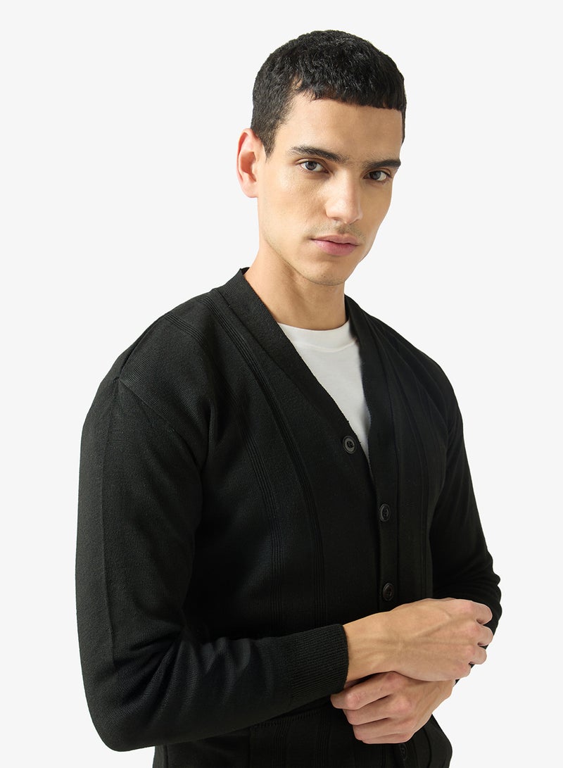 Robert Wood Casual Buttoned Cardigan - Image 4