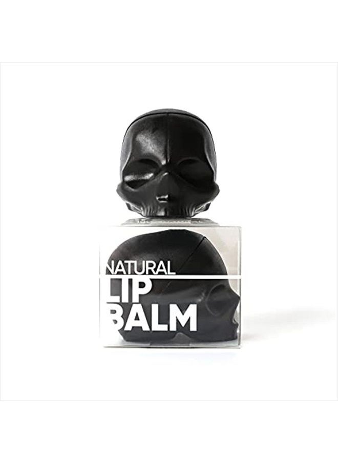 Rebels Refinery - Rebels Refinery 3-Piece Skull-Shaped Lip Balm Bundle - Black - Mint, Vanilla & Passion Fruit - Image 1