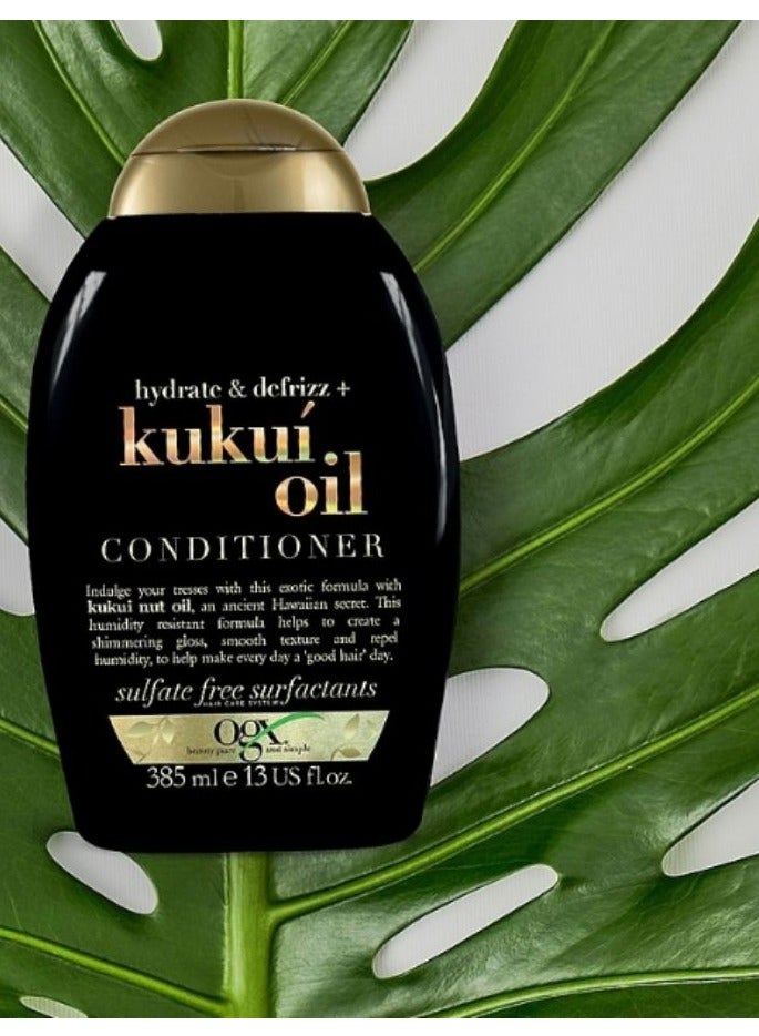 أو جي إكس بلسم زيت كوكوي للشعر المجعد 385 مل - Image 1