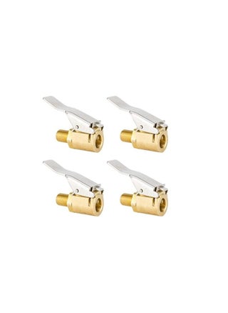 4 Pcs Air Chuck Heavy Duty Closed Flow Lock On Tire Chuck with Clip for Inflator Gauge Compressor Accessories Yellow - pzsku/Z9D3E6886EFD2EAB6D6EDZ/45/_/1696244575/cb0cbda8-2ed5-4dad-adf0-405775077c89