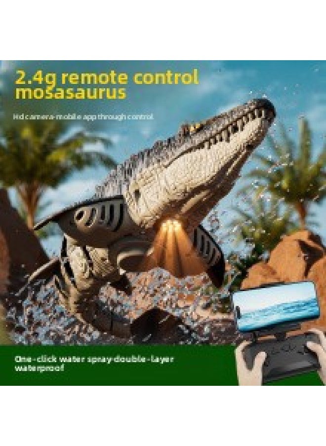 المنتج 4DRC2.4G جهاز التحكم عن بعد Canglong Water Jet التحكم عن بعد السفينة S11 لعبة محاكاة التحكم عن بعد اللاسلكية - اللون: S11- لا يوجد كاميرا + ضوء رذاذ الماء مقاوم للماء - المواصفات: حزمة بطارية مزدوجة - بطارية احتياطية  - Image 5