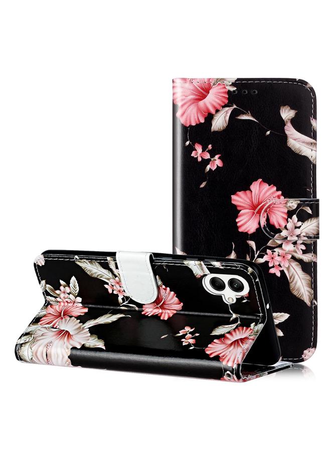 اس-توب جراب جلدي لهاتف Samsung Galaxy A06 4G بنمط رخامي ملون - Image 1