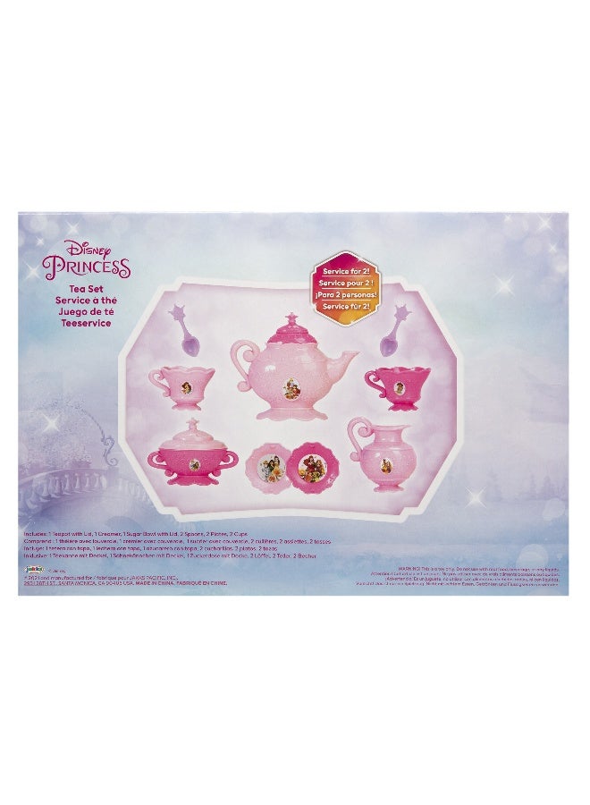 Disney Princess Tea Set Value 11 Pieces | Kitchen Playset | Tea Playset | Interactive Playset | Imaginative Play | Role Play | Pretend Play | Gift for Kids and Toddlers - Image 3