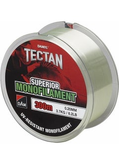 Dam Tectan Superior 300M Green Transparent Monofilament Fishing Line 0.35MM  - Image 1