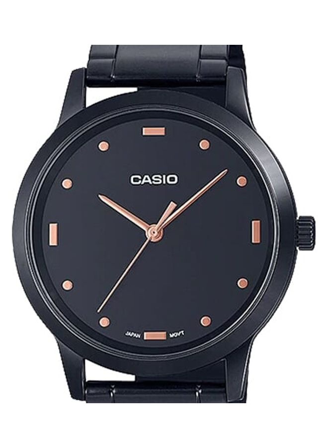 CASIO Men Men's Black Dial Stainless Steel Band Analog Wrist Watch MTP-2022VB-1CDR - Image 4