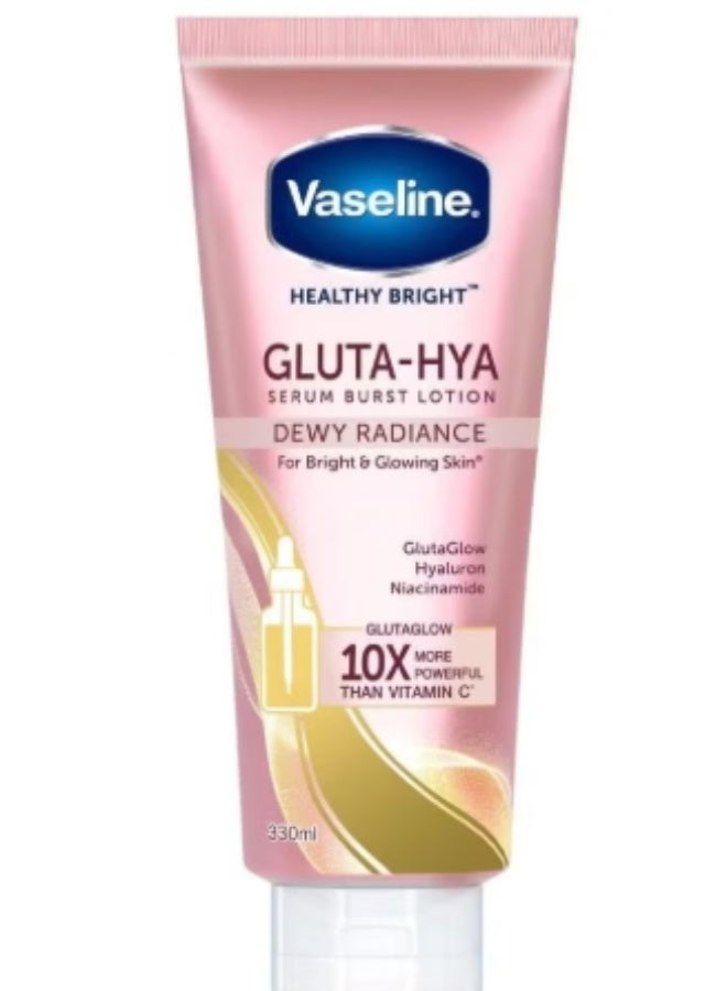 Vaseline Gluta-Hya Serum Burst Lotion Dewy Radiance 330ml