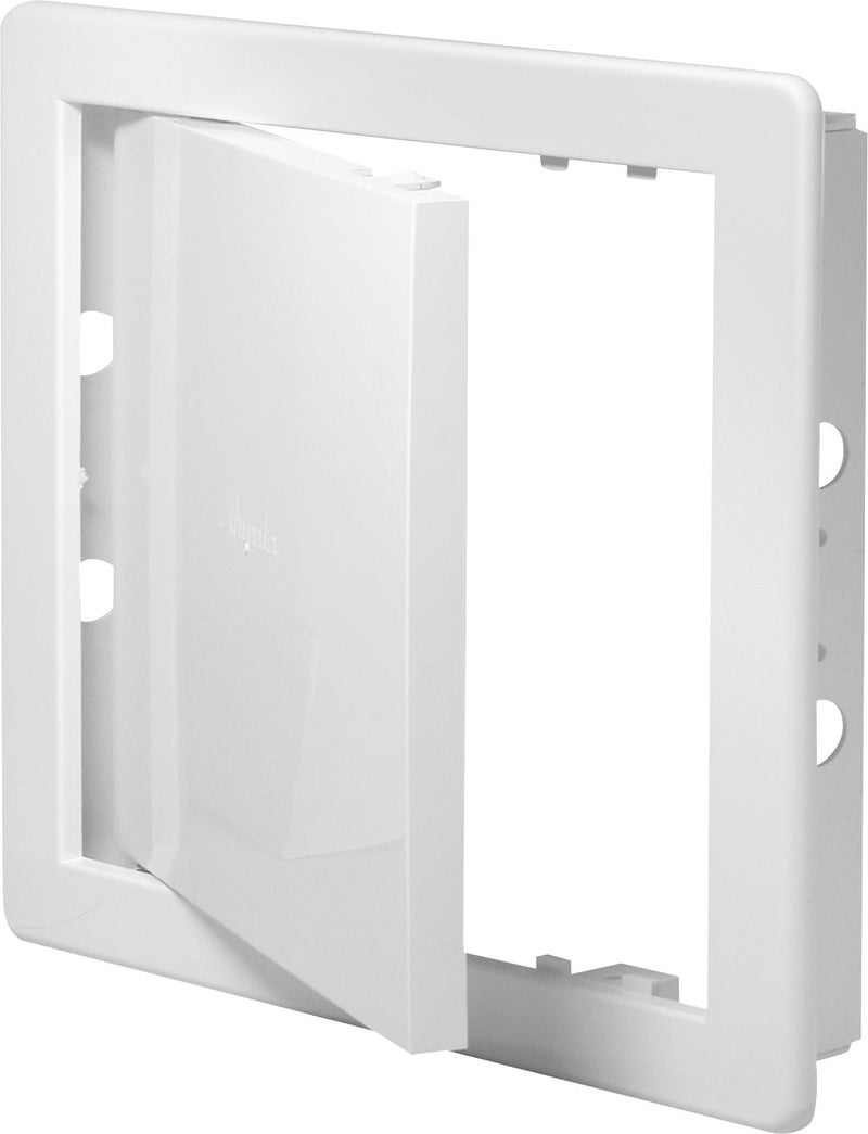 Awenta 300 x 400 mm Plastic Access Panel Door - White - Inspection Hatch - Concealed Hinge - Removable Door - Paintable Smooth Surface (12 x 16 Inches) - Image 5