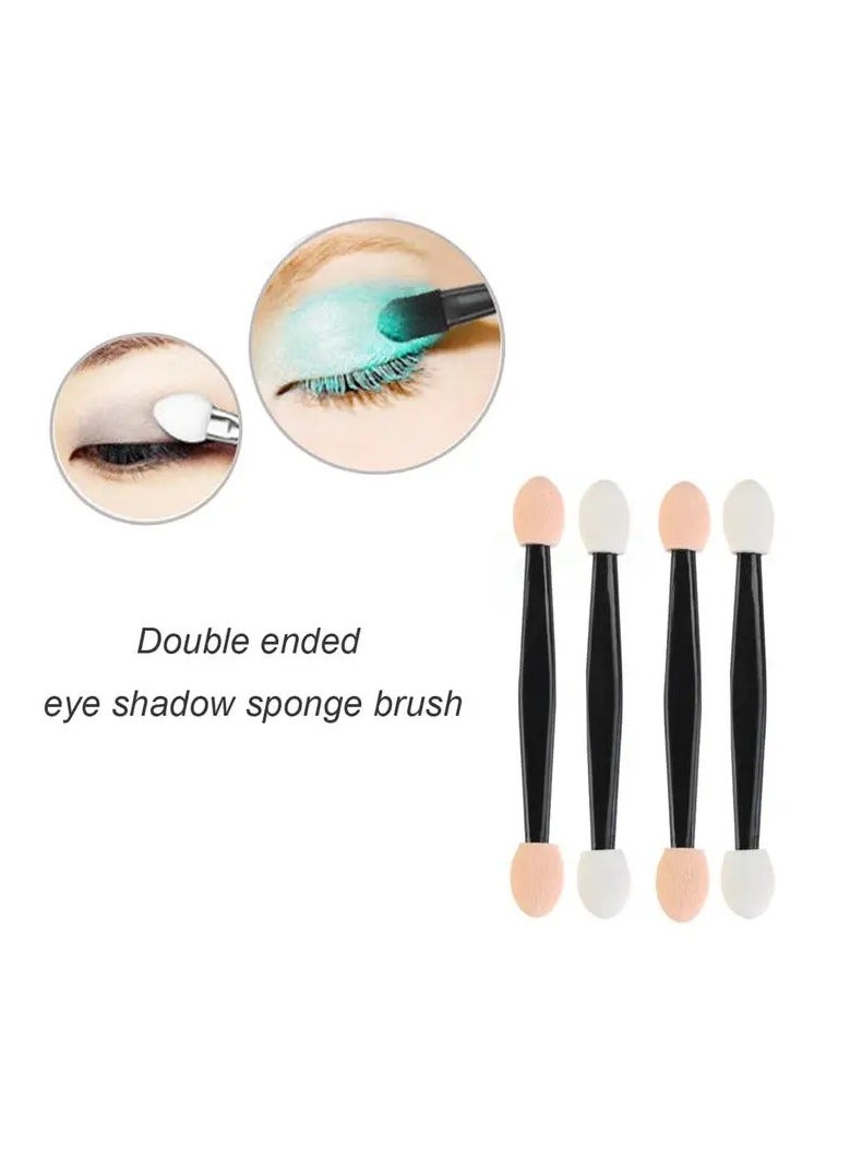 ORiTi 30Pcs Pro Sponge Stick Eye Shadow Brush Applicator Cosmetic Make Up Double Head Eyeshadow Brush For Women Makeups - Image 5