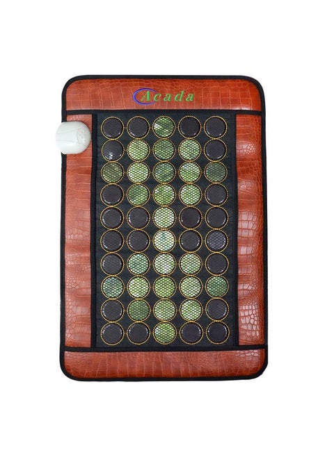 Acada Jade Infrared Heating Pads For Back Bio Mats Far Infrared Heating Pads With Natural Jade And Tourmaline Negative Ion Mat Deep Warms Your Whole Back Shoulders And Neck 23.7" X 15.8"
