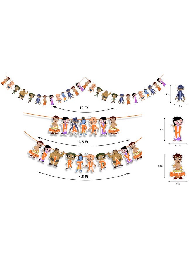 Seyal®Chta Bheem Theme Birthday Party Supplies - Image 2