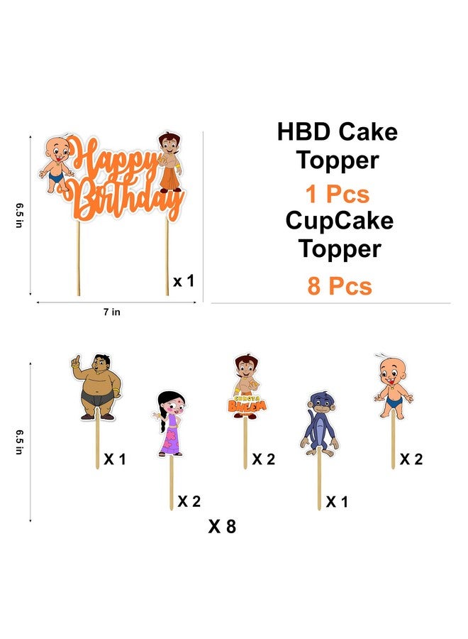 Seyal®Chta Bheem Theme Birthday Party Supplies - Image 3