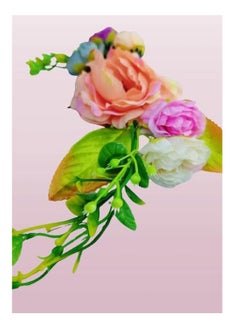 AIWANTO Artificial Flower Heads For Decoration Artificial Flowers Crafts Scrapbooking and Holiday Wedding(Style-2)  - Image 2