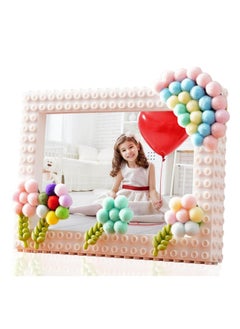 Kid Picture Frames Craft Kit, 5 x 7 inch DIY Block Photo Frame Making Kit for Kids, Handmade Art Kit to Decorate Desktop and Wall, Ideal Art & Craft Gift for Boys and Girls