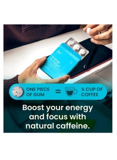 NeuroGum Energy Caffeine Gum (54 Pieces) - Sugar Free with L-theanine + Caffeine + Vitamin B12 & B6 - Nootropic Energy & Focus Supplement for Women & Men - Peppermint Flavor (Packaging May Vary)  - Image 2