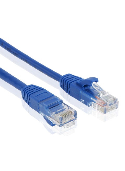 Tortox CAT6E Ethernet Cable, ETL Verified To ETA/TIA 568, 10Gbps Download Speed, UTP 4 Pairs 24AWG Patch Cable, PVC Outer Jacket, Splashproof Cable (0.5M)