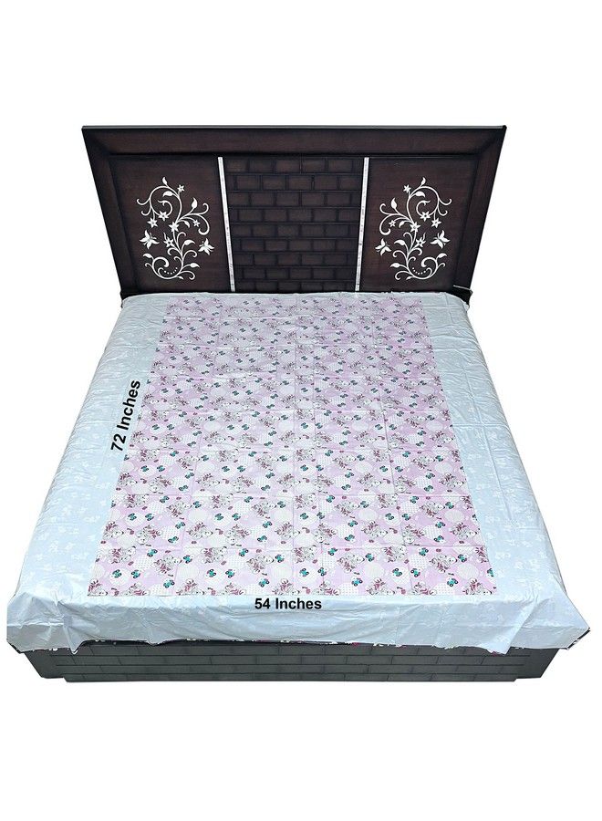 Ecosoft Baby Plastic Sheet;Pvc Sheet For Kids;Rubber Sheet For Babies;Bed Wetting Protector (135 Cm X 185 Cm) (Pink Bear)  - Image 5