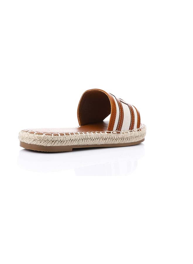 ديجافو شبشب Coastal Chic Espadrille - هافانا وأوف وايت  - Image 2