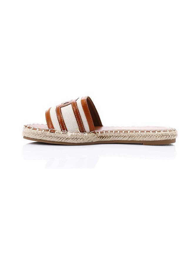 ديجافو شبشب Coastal Chic Espadrille - هافانا وأوف وايت  - Image 3