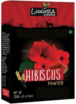 Organic Hibiscus Powder for Healthy Hair Growth  Loss Control  Gives Thicker Eyebrows  Healthy Skin  Natural Hair  Facial Mask  705 Oz200g