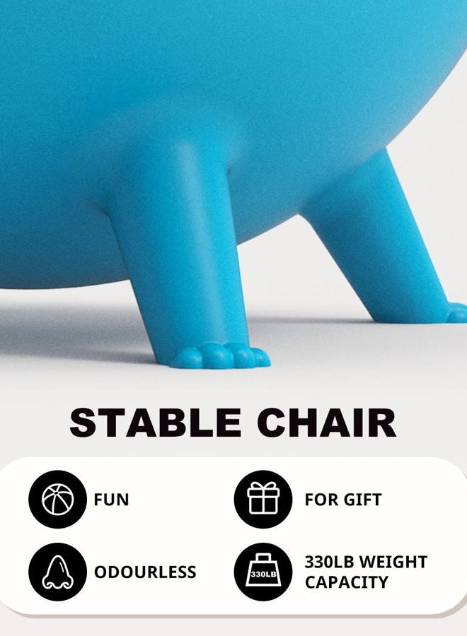 Trideer Flexible Seating for Classroom Elementary, Yoga Ball Chairs for Kids, Wobble Chair of School Supplies for Sensory Kids, Student Desk Chairs for Homeschool (Blue, 45cm) - Image 5
