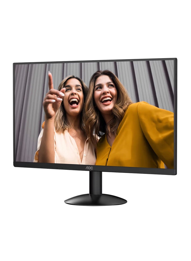 AOC 21.5” FHD VA display with wide viewing angle and features to ease long working hours black - Image 2