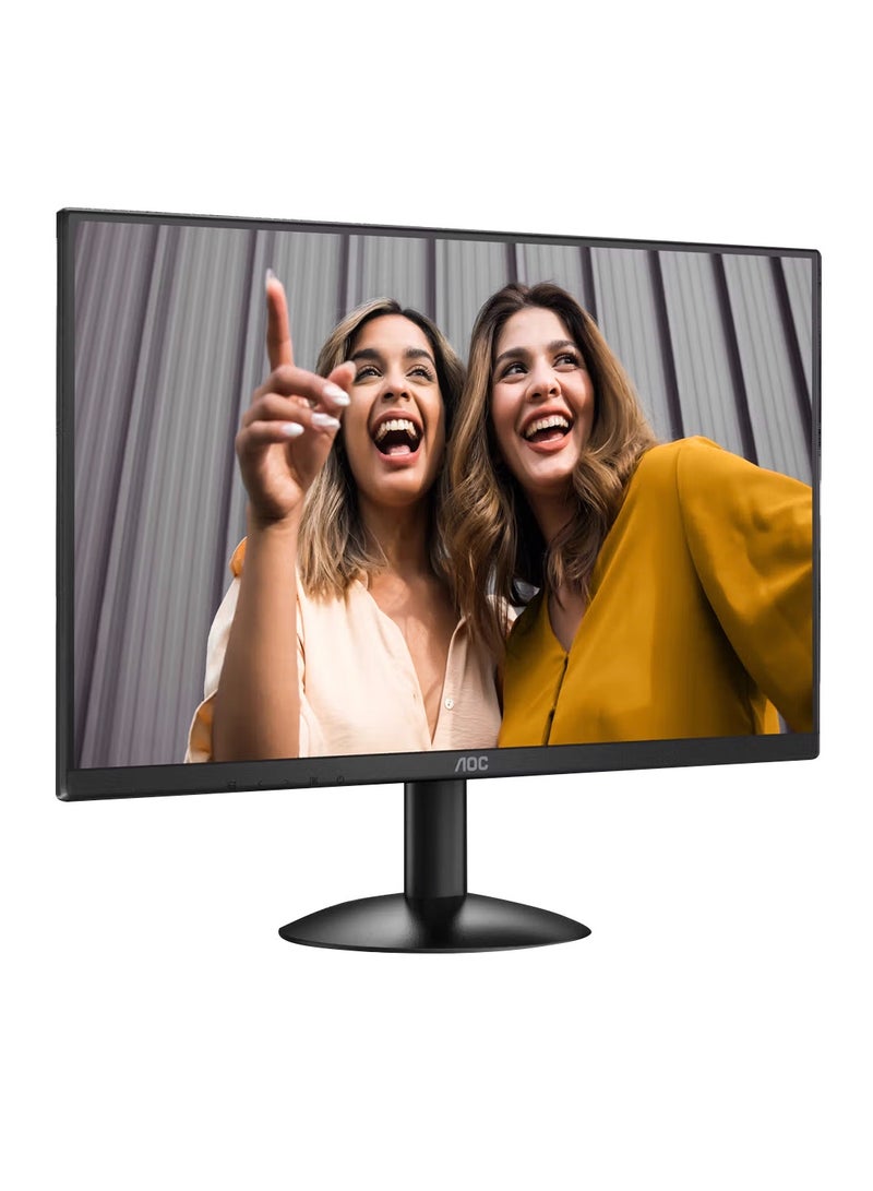 AOC 21.5” FHD VA display with wide viewing angle and features to ease long working hours black - Image 4