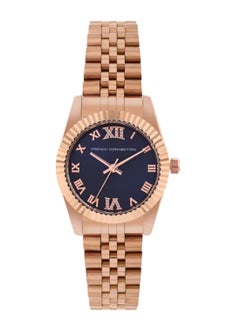 French Connection Women Embellished Dial & Stainless Steel Straps Analogue Watch FCN00077D  - Image 1