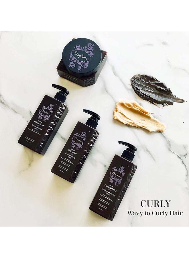 Saphira شامبو تجعيد الشعر الإلهي للشعر المجعد والمتموج ومتعدد القوام، خالي من الكبريتات، خالي من البارابين، 250 مل - Image 3