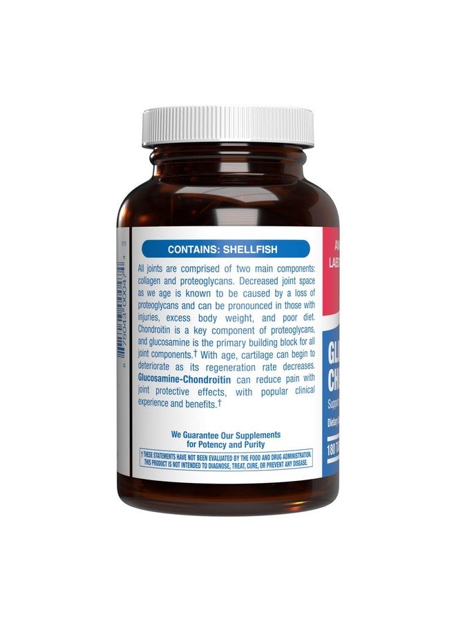 Anabolic Laboratories Advanced Glucosamine and Chondroitin for Adults - Clinical Formula Naturally Derived Bone Joint Tendon and Ligament Supplement with High Strength Glucosamine Complex - Up to 180 Day Supply - Image 3