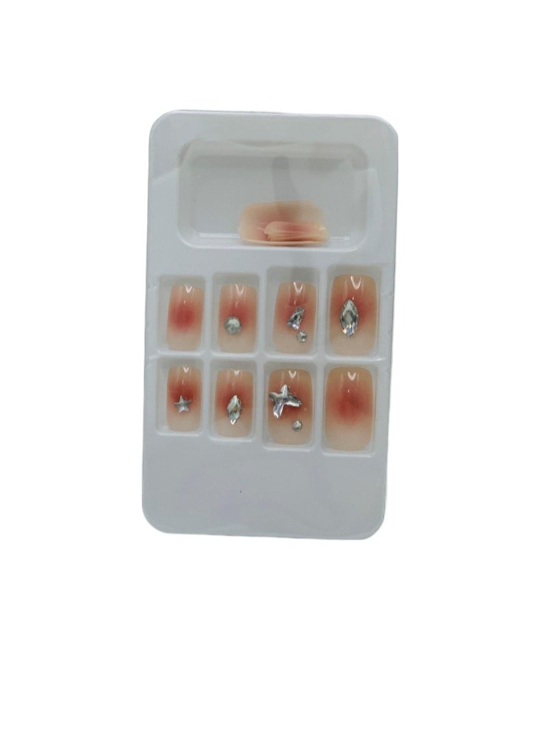 Generic Stress-Free Fake Nails - 12 pcs for a Flawless Look  - Image 1