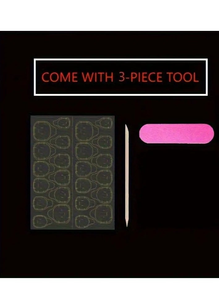 Generic Stress-Free Fake Nails - 12 pcs for a Flawless Look  - Image 2