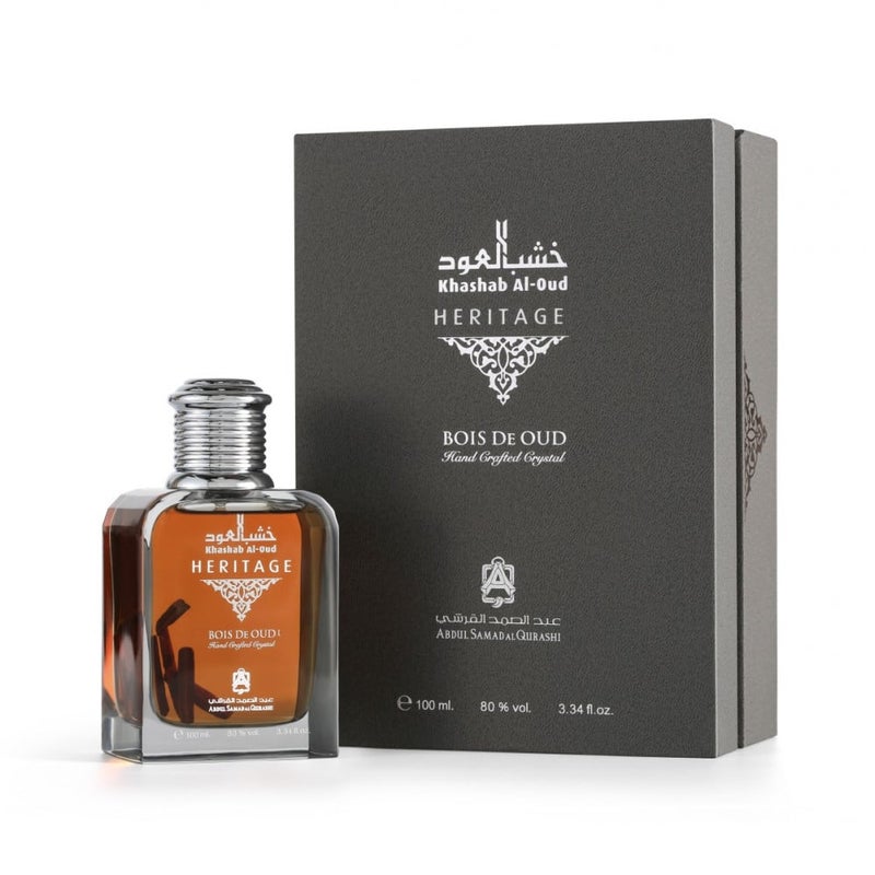 Abdul Samad Al Qurashi Khashab Al Oud Heritage Perfume for Her & Him 100ML - Image 2