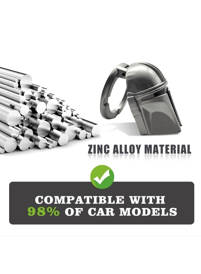 Mando Style Universal Car Engine Start Stop on Cover Anti-Scratch Push Start on Protective Cover 3D Cool Car Interior Accessories - Image 3