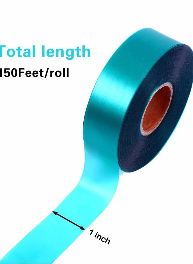 Medoore 2 Rolls Stretch Tie Tape Garden Tie Tape Thick Plant Ribbon Garden Green Vinyl Stake for Indoor Outdoor Patio Plant Use, 1 Inch Wide by 150 Feet Long - Image 2