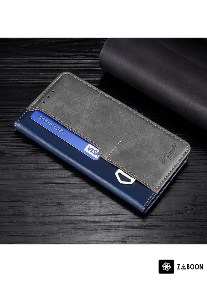 Zaboon Protective Case For Huawei nova 10 Contrast Color Side Buckle Leather - Image 4