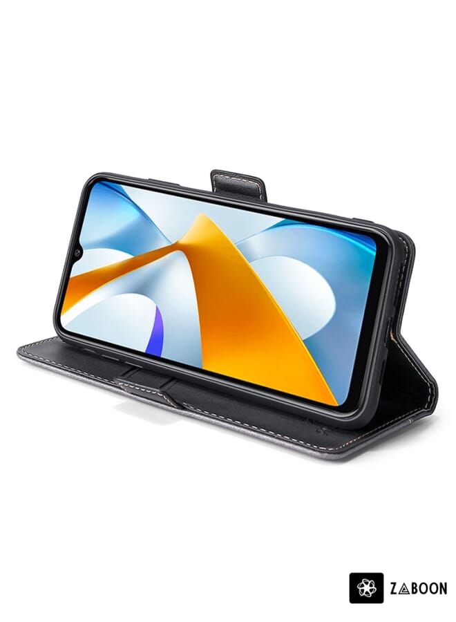 Zaboon Protective Case For Huawei nova 10 Contrast Color Side Buckle Leather - Image 3