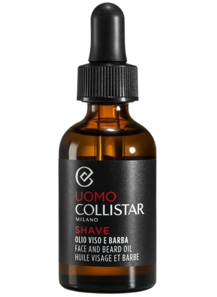 COLLISTAR Collistar Uomo Face and Beard Oil Hydration and Nourishment 30ml - Image 1