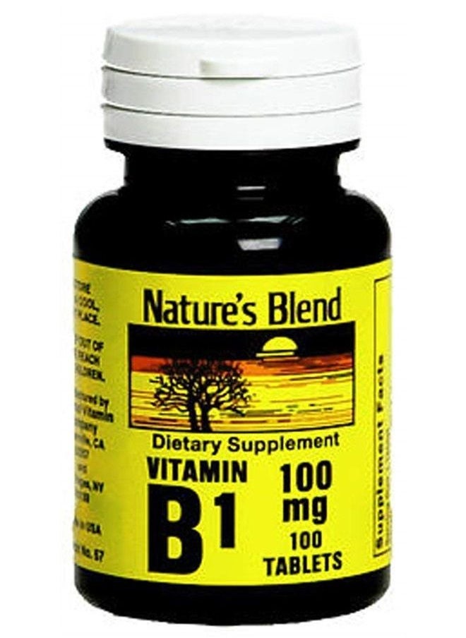 Nature's Blend - NAT B VITAMIN B-2 TB 100MG 100 - Image 1