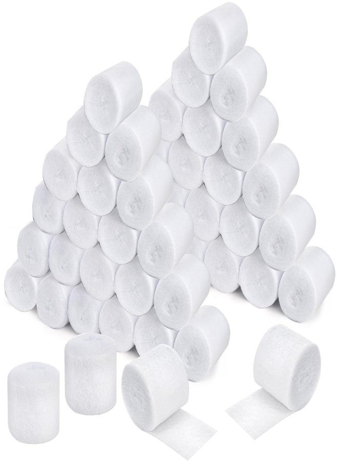 Coloch 48 Rolls Cast Padding, Soft Cotton Undercast Padding Gauze Bandage Wrap Roll Use with Plaster Cloth Individually Packed for Crafts, Body Casts, Mask Making & Art Projects, 2" x8.8ft - Image 1