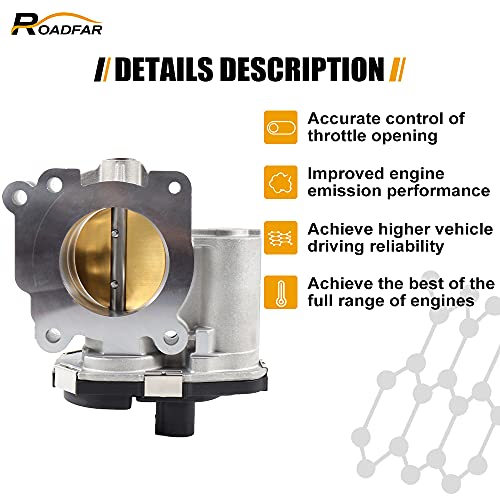 ROADFAR 3.0l Electric Throttle Body- Fit for 2005-2007 for Ford for Five Hundred | 2005-2007 for Ford for Freestyle | 2005-2007 for Mercury for Montego - Image 3