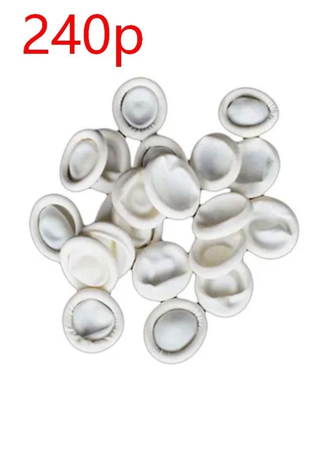 Generic 240-Piece Latex Disposable Finger Gloves  - Image 1