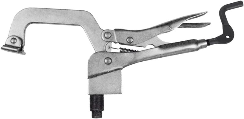 BuildPro Inserta Pliers, ∅5/8" Insert, 3" Throat Depth, 4" Opening, Table Mounted Clamp, Rear Crank Handle, For Welding Tables, PTT634K - Image 1