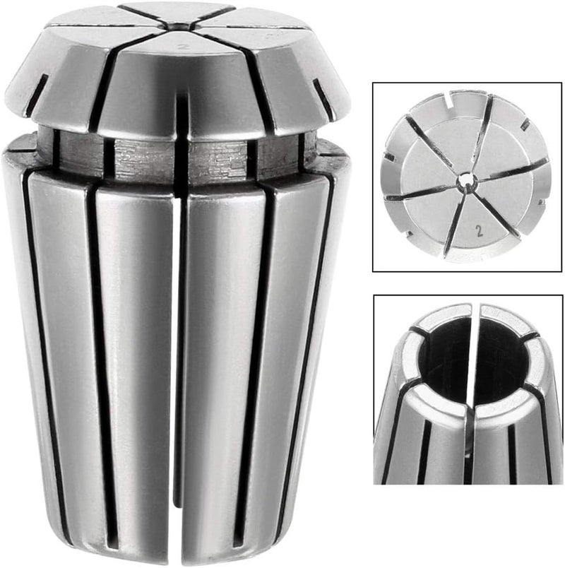MECRAAF ® ER20 كوليت نابض عالي الدقة لآلات CNC وأدوات الحفر والتفريز (عبوة من 1)(2-1 مم) - Image 4